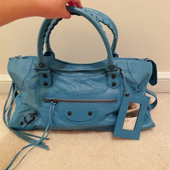 balenciaga motorcycle city bag